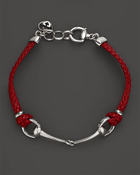 red gucci bracelets